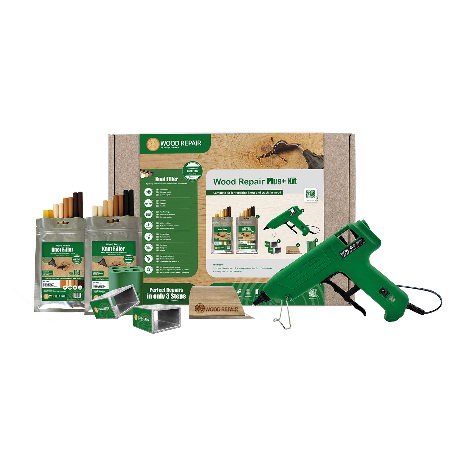 Wood Repair PLUS+ Satz 