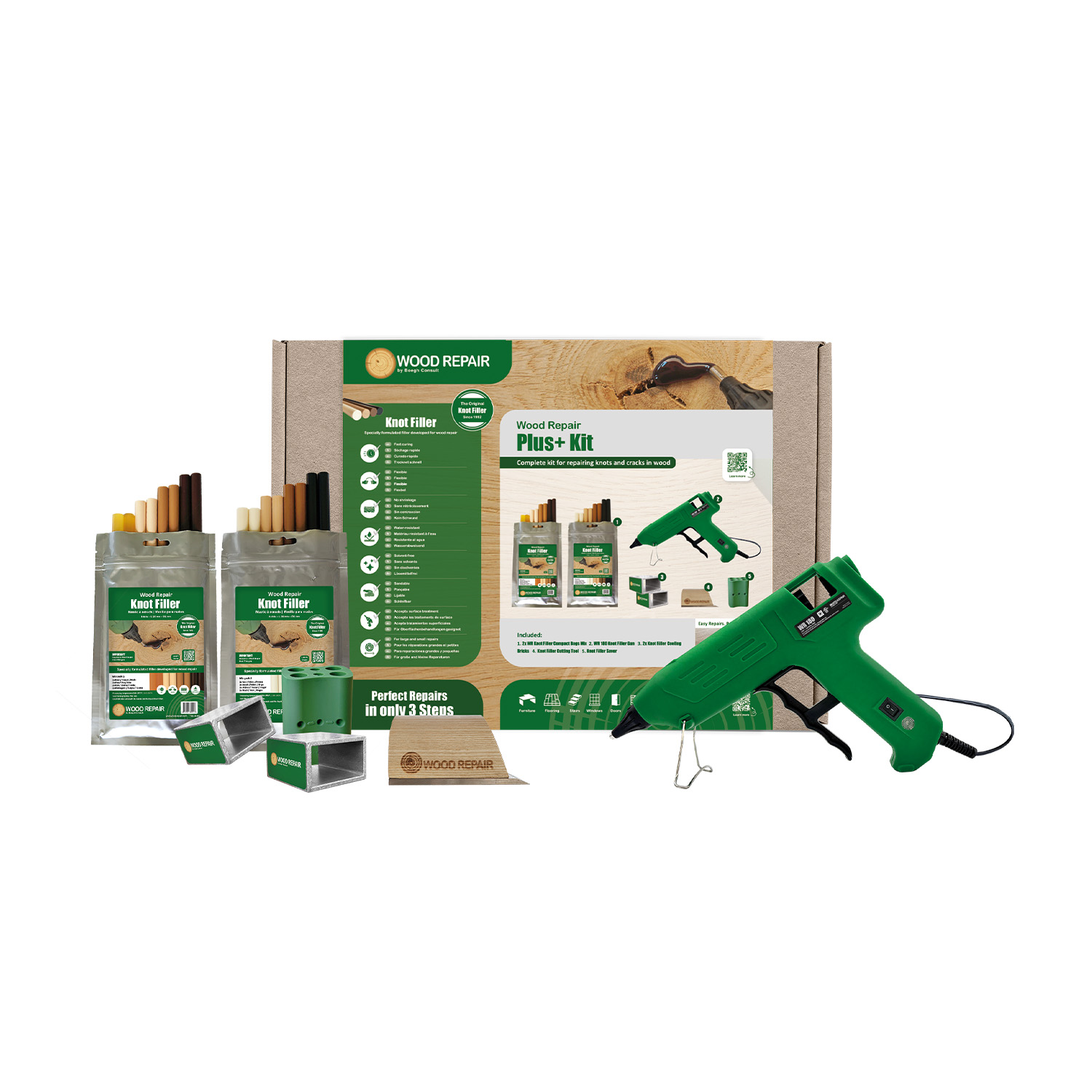 Wood Repair PLUS+ Satz 